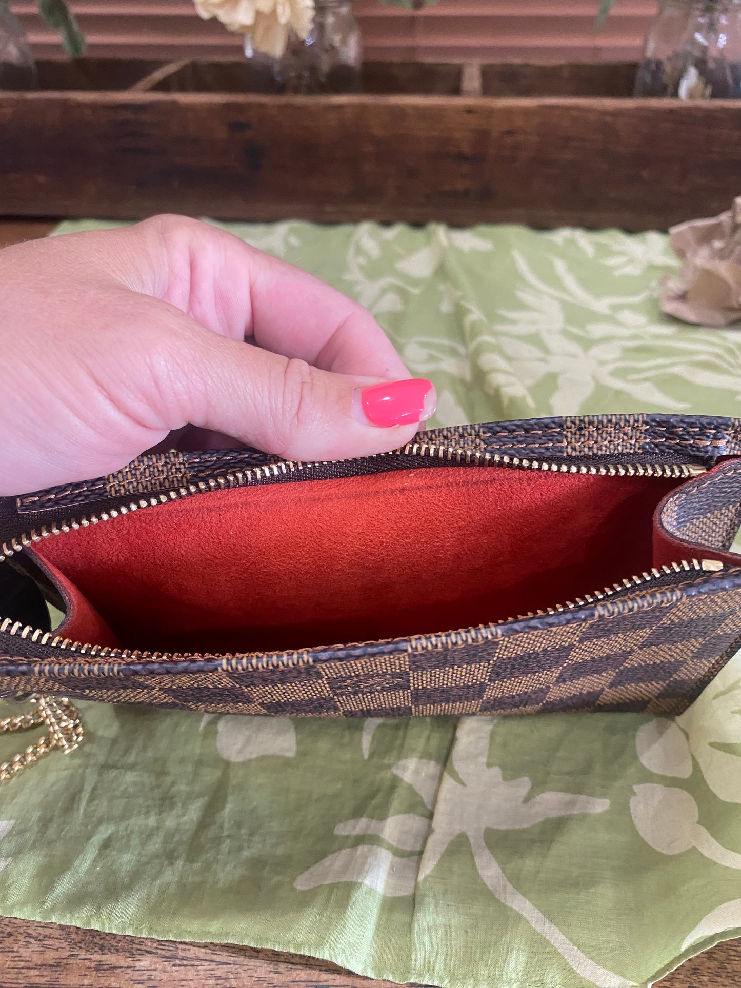 Bucket Pouch PM in DE print