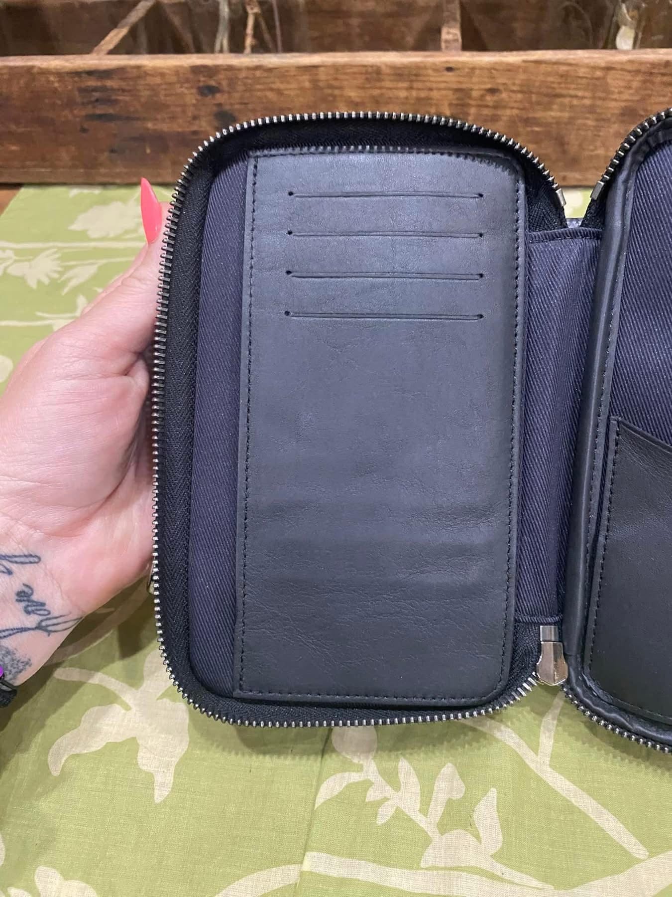 Reverse Monogram Eclipse Double Phone Pouch