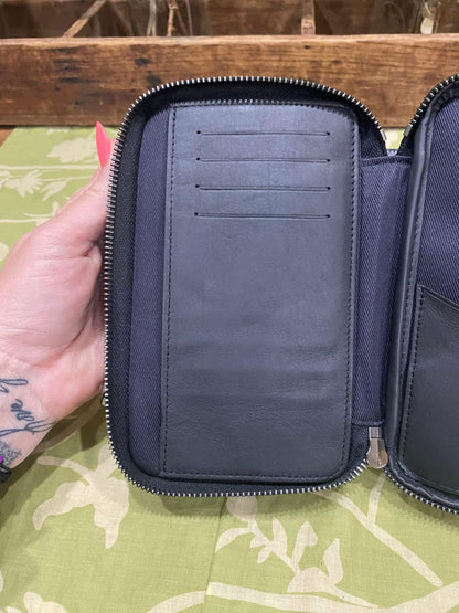 Reverse Monogram Eclipse Double Phone Pouch