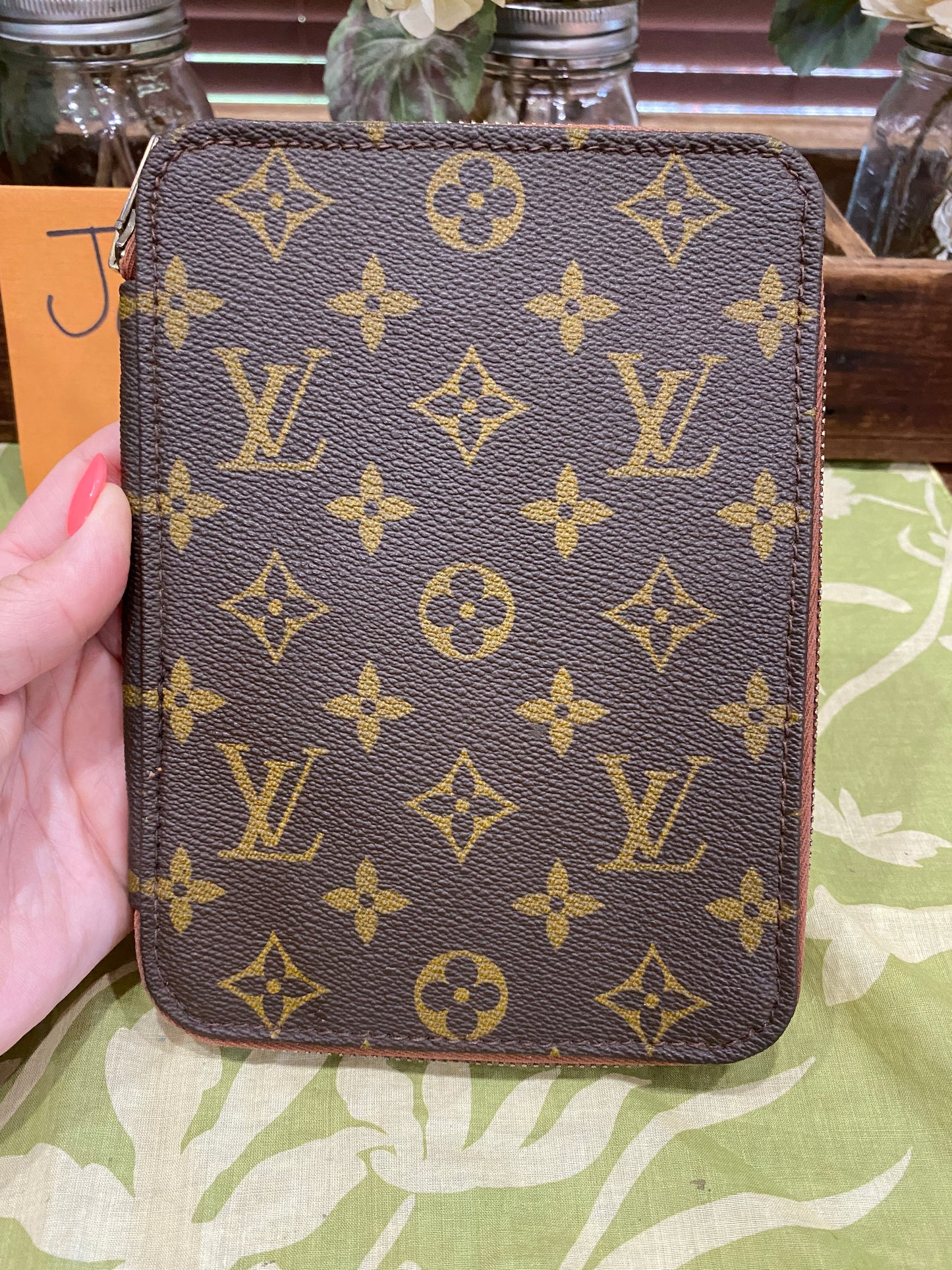 Vintage Zip Around Passport Cover