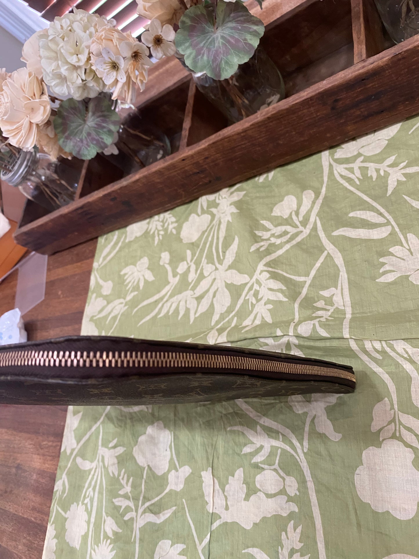 Vintage Porte Document Portfolio Clutch