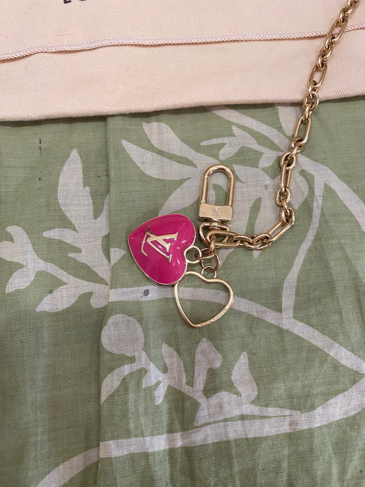 Vernis Porte Monnaie Heart Coin Purse/Bag Charm