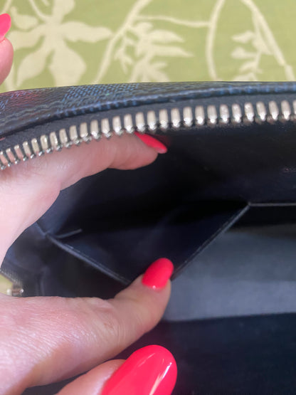 Cobalt Damier Toiletry Pouch PM
