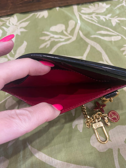 Vernis Envelope Plate Pouch (black)