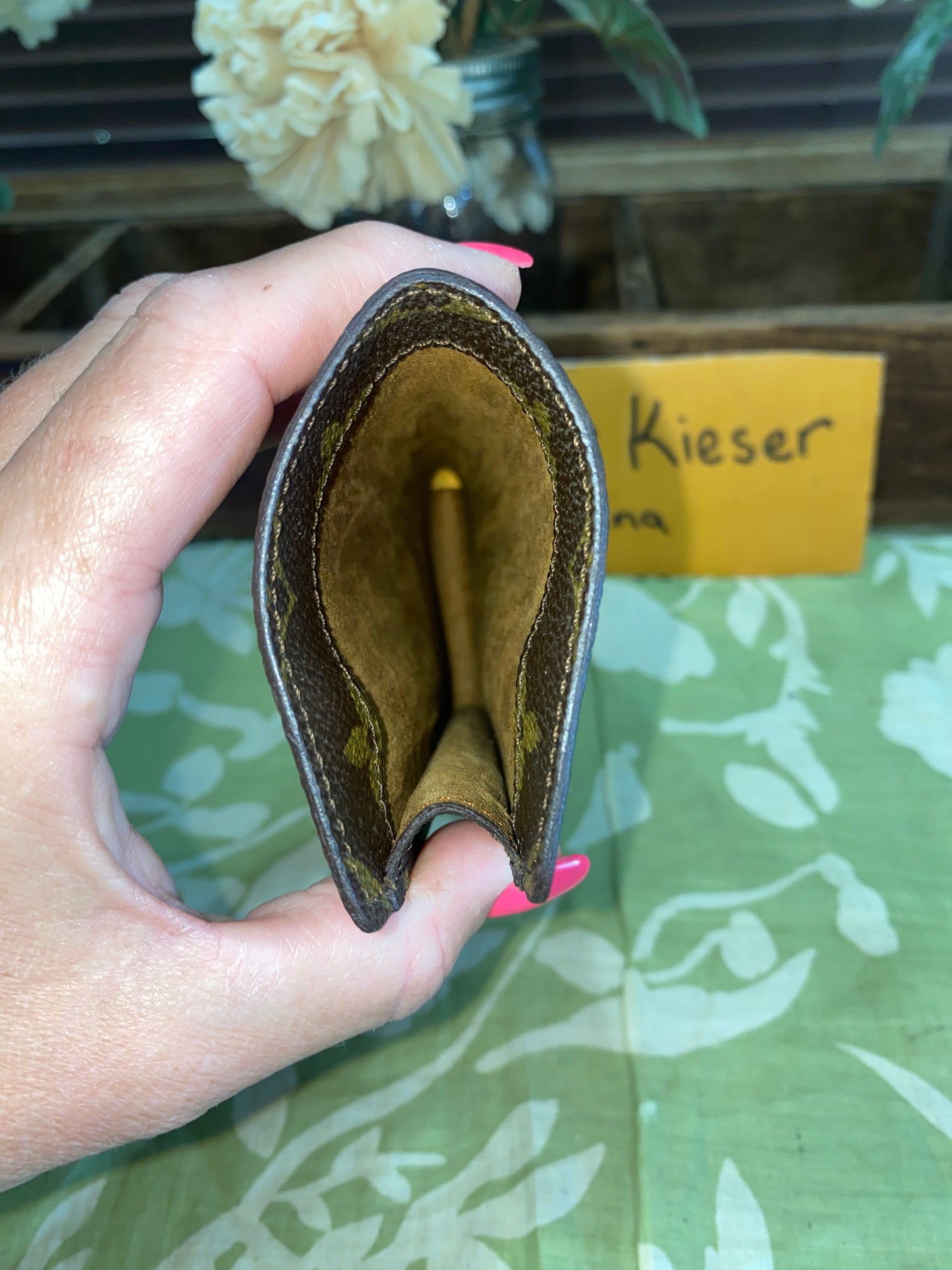 Vintage Simple Glasses Case