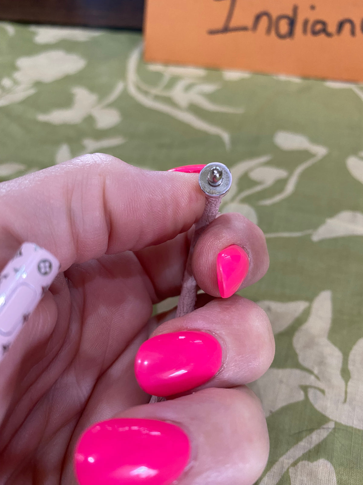 Pink Confidential Bracelet