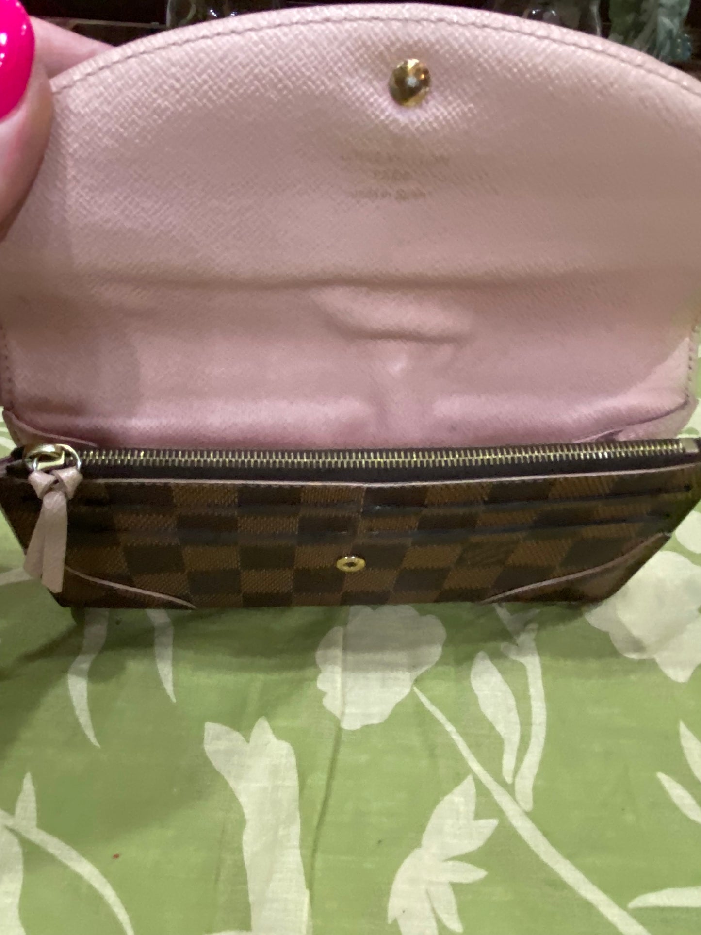 Caissa Wallet in Damier