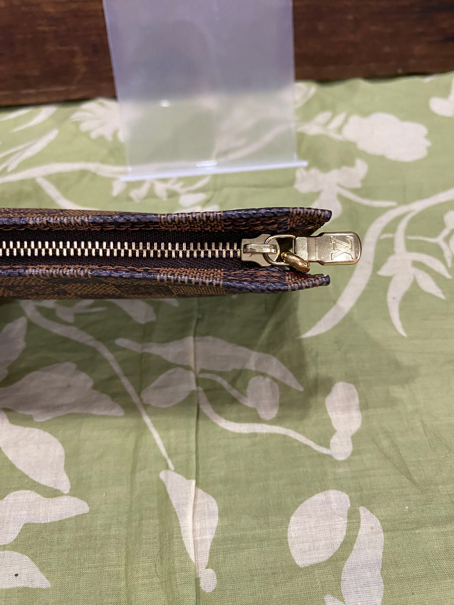 Bucket Pouch PM in DE print-comes with original wristlet strap