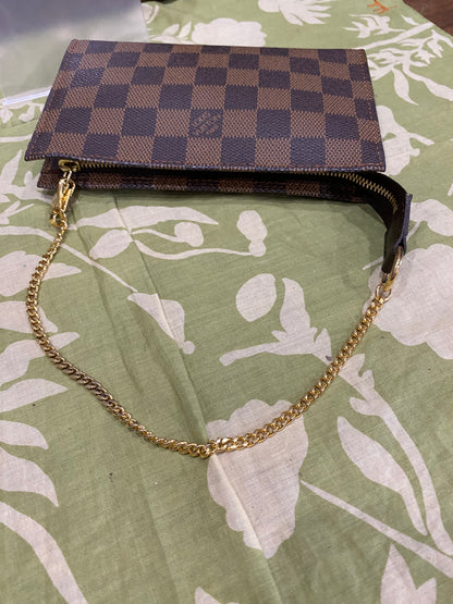 Bucket Pouch PM in DE print-comes with original wristlet strap