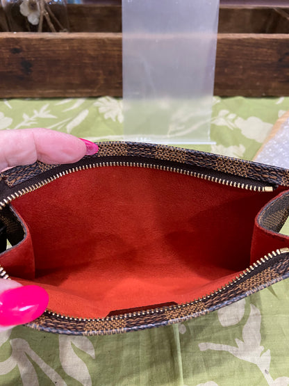 Bucket Pouch PM in DE print-comes with original wristlet strap