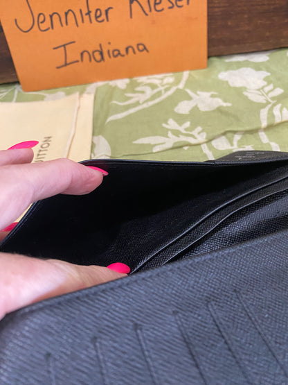 Brazza Wallet in Graphite