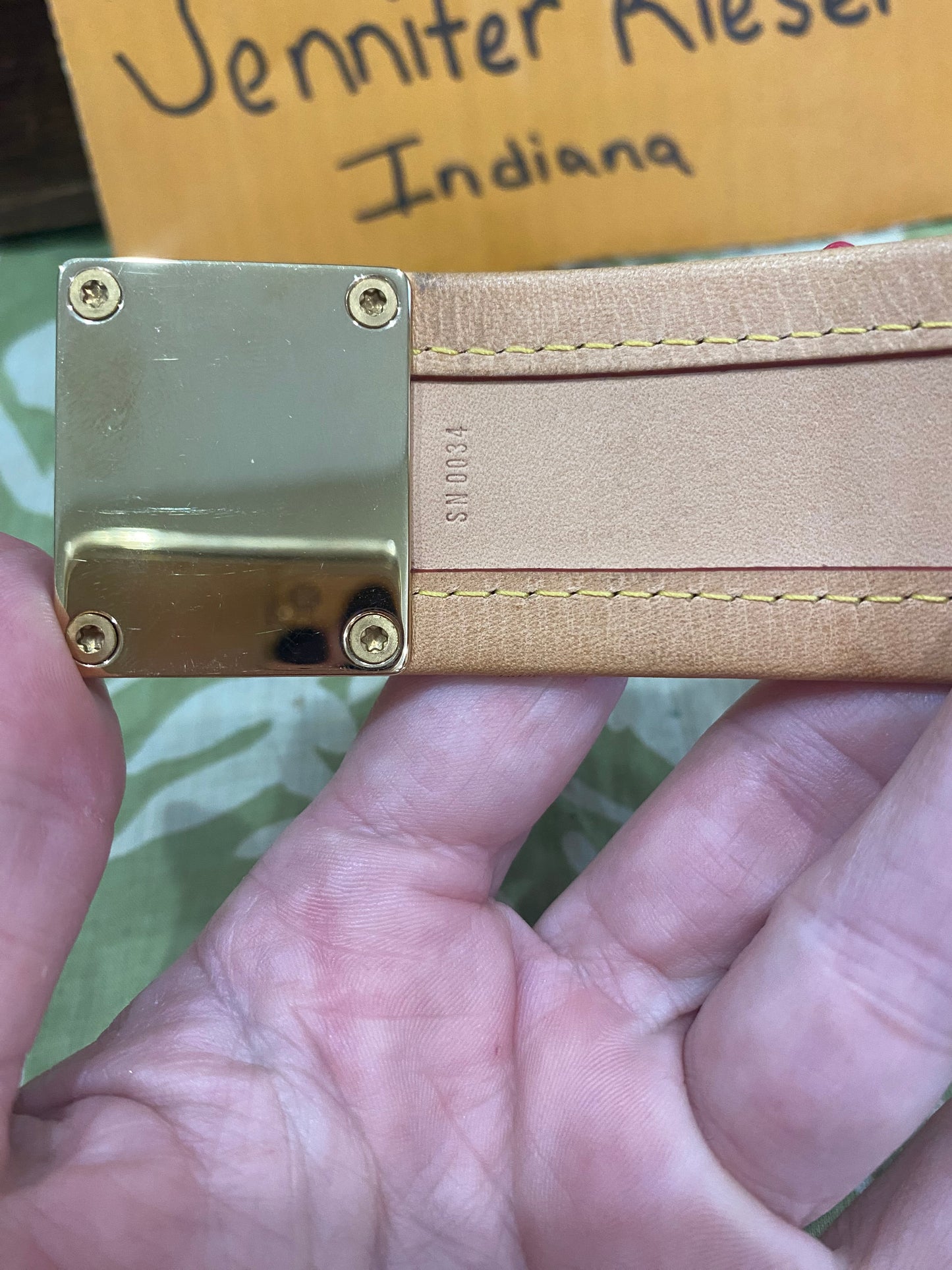 S Lock Cuff Bracelet in Black Multicolor