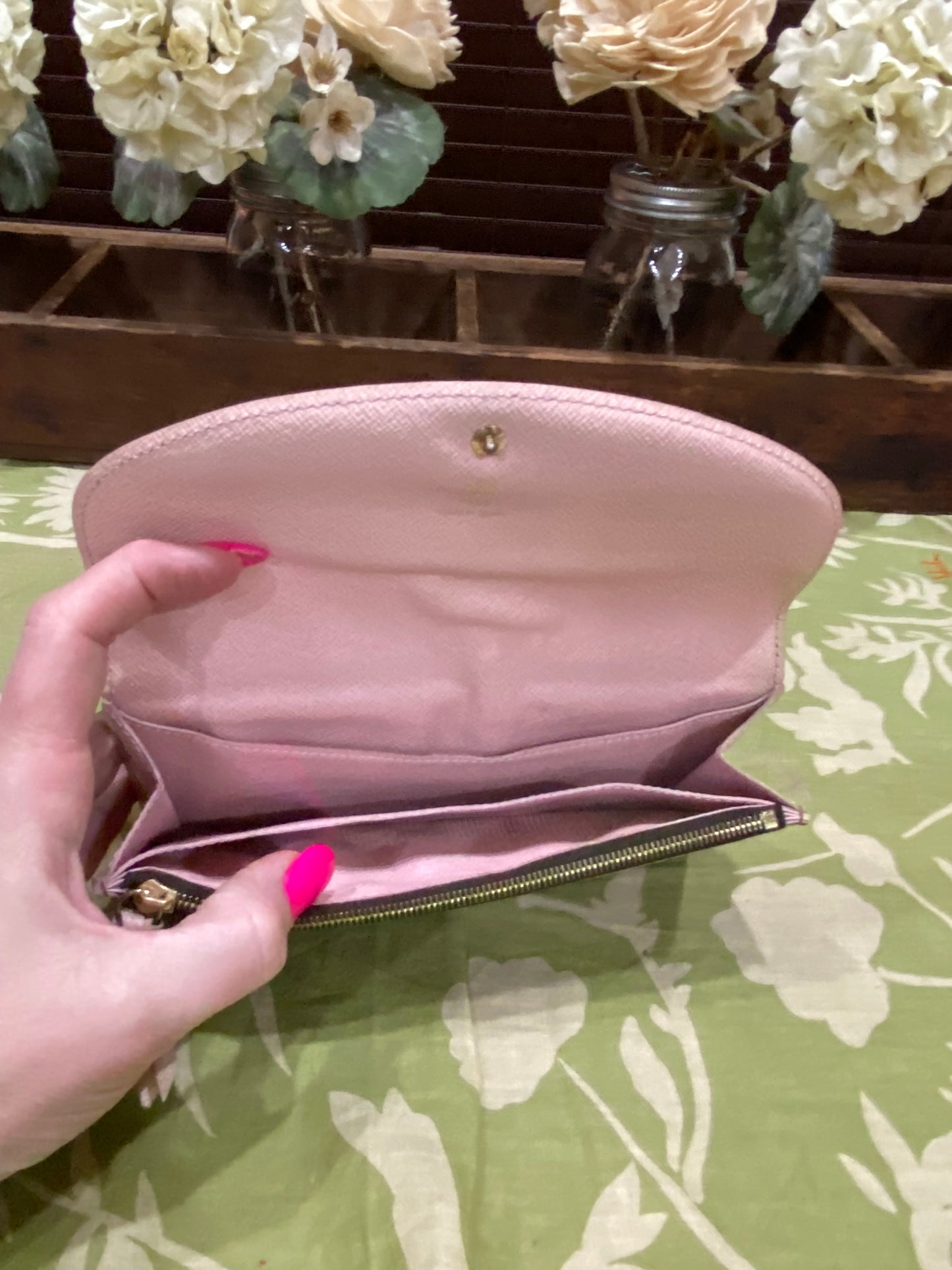 Caissa Wallet in Damier