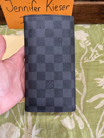 Brazza Wallet in Graphite
