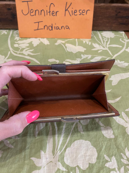 Vintage Kisslock Long Wallet