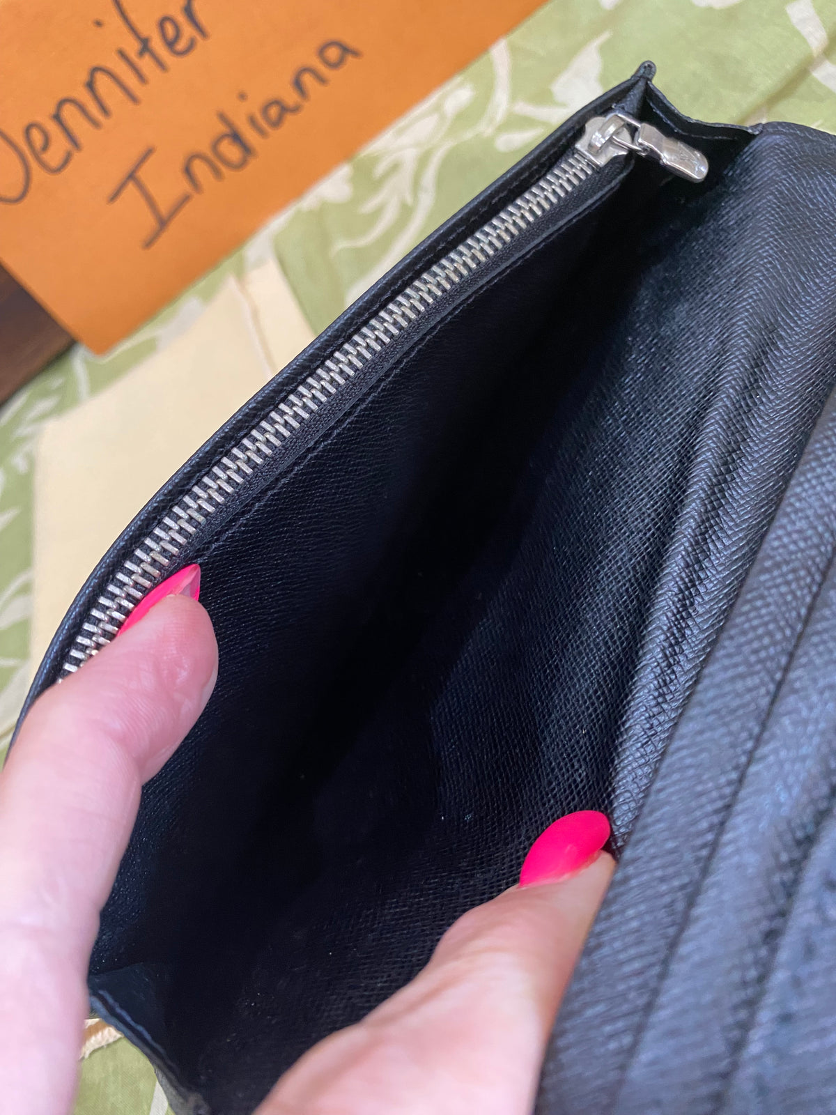 Brazza Wallet in Graphite