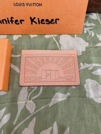 Vachetta Porte Cartes Voyage Credit Card Case