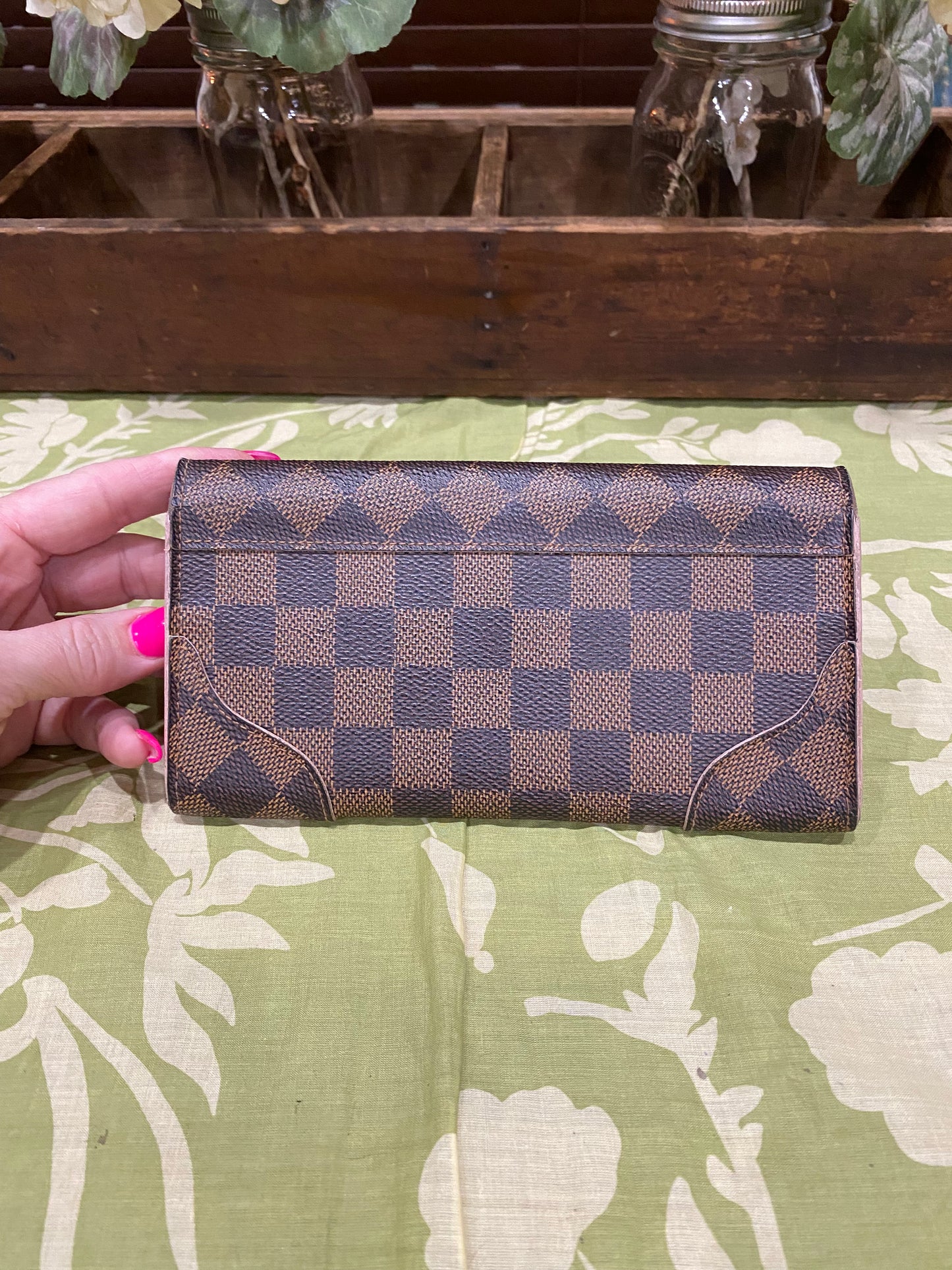 Caissa Wallet in Damier