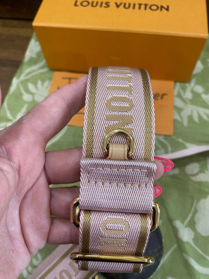 NEW Jacquard Removable Adjustable Strap and Coin Pouch