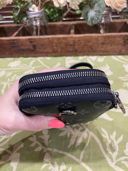 Reverse Monogram Eclipse Double Phone Pouch