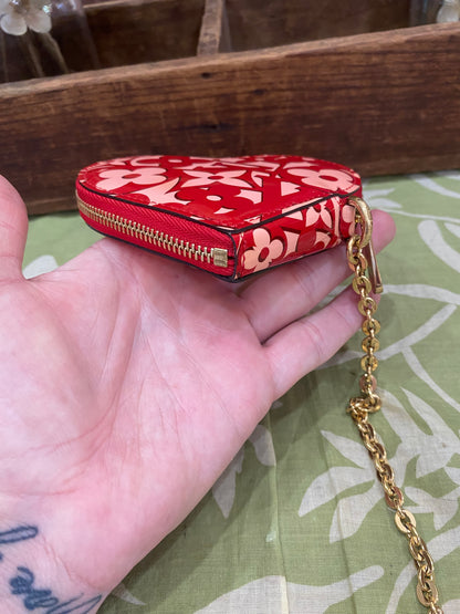 Vernis Sweet Porte Monnaie Coer Heart Coin Purse/Bag Charm