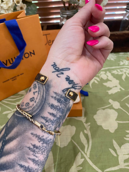 Monogram Jonck Wild Bangle Cuff Bracelet