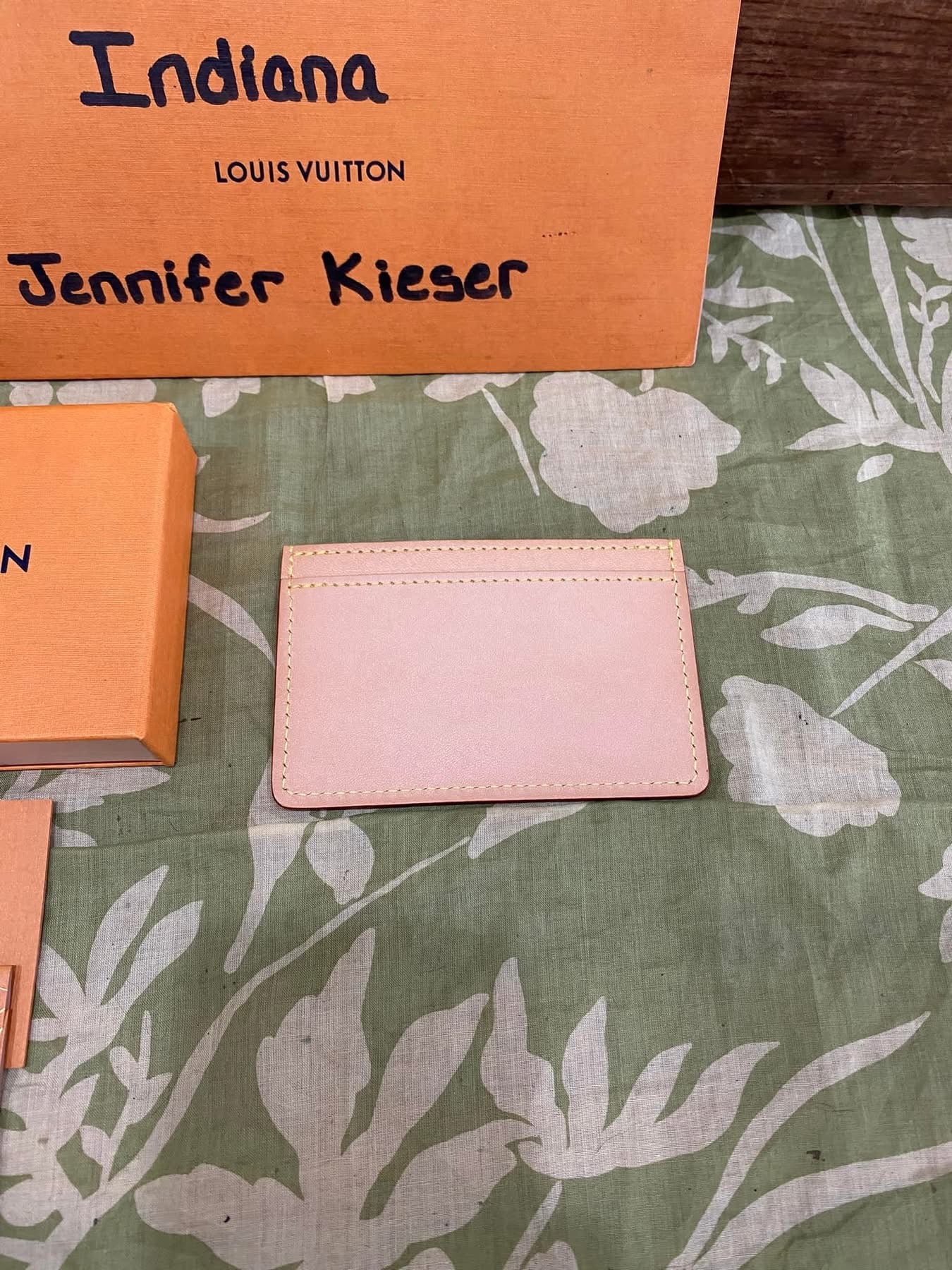 Vachetta Porte Cartes Voyage Credit Card Case