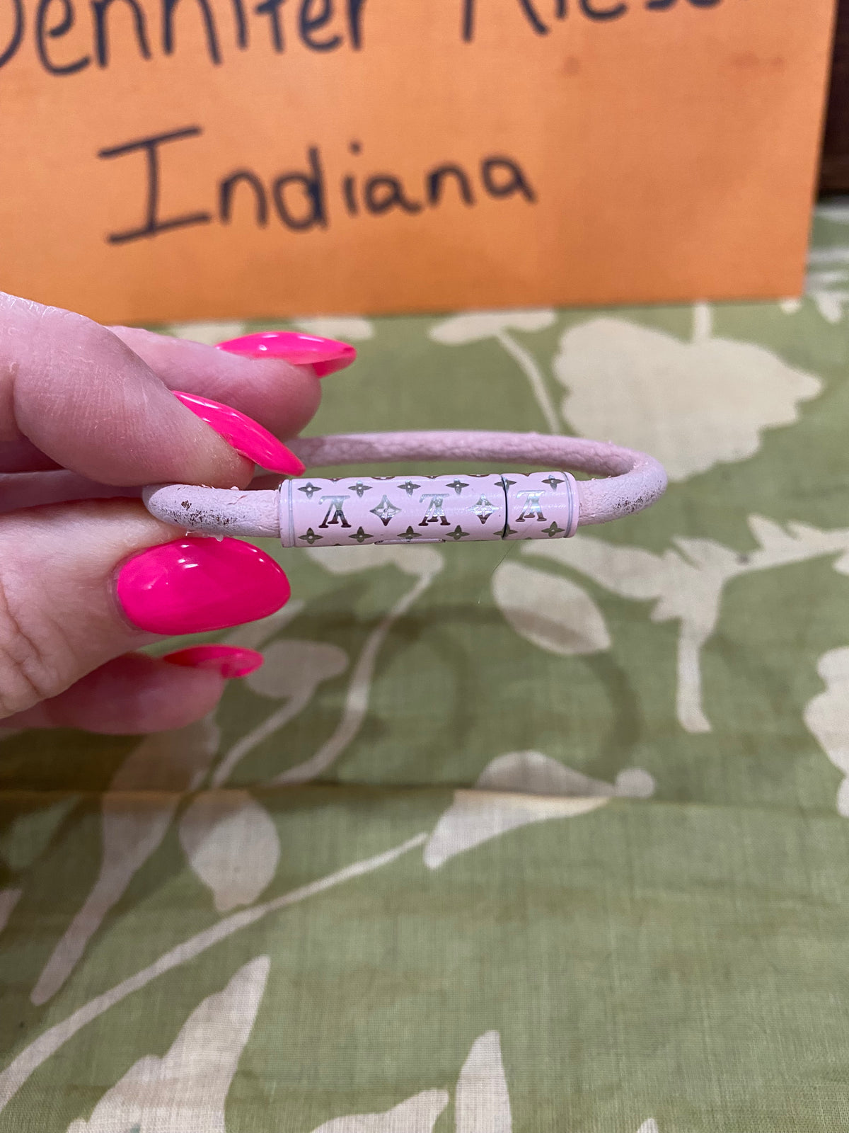 Pink Confidential Bracelet