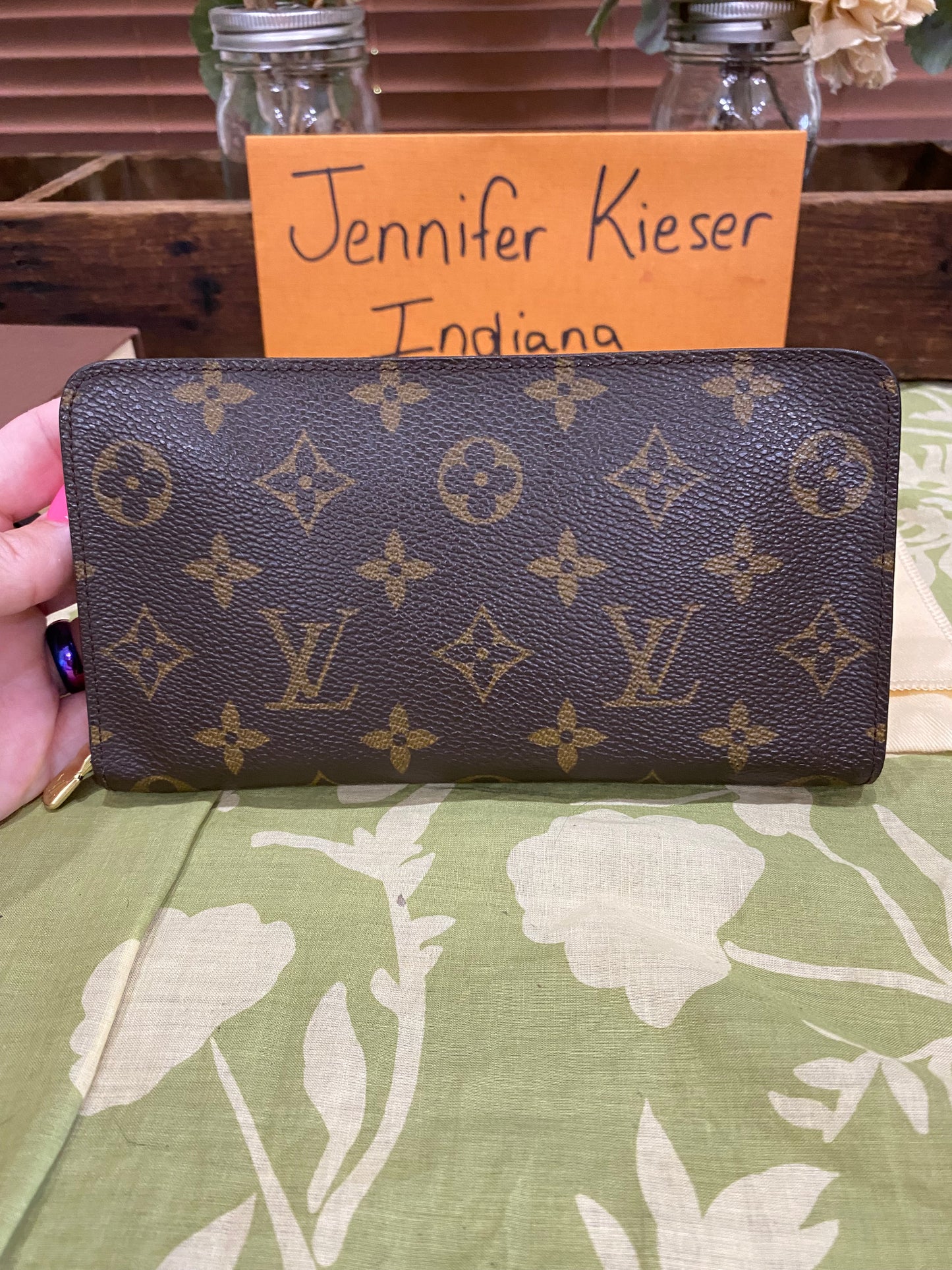Porte Monnaie Zip Long Wallet