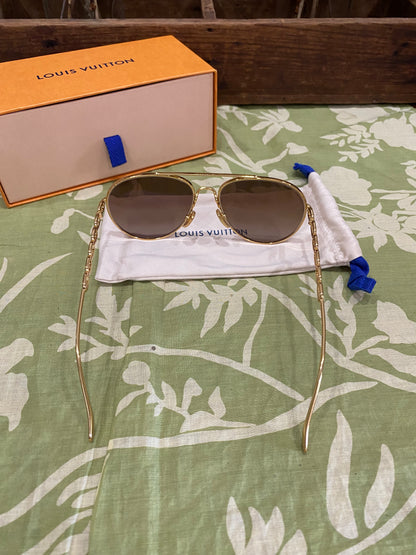NEW My Chain Pilot Aviator Sunglasses