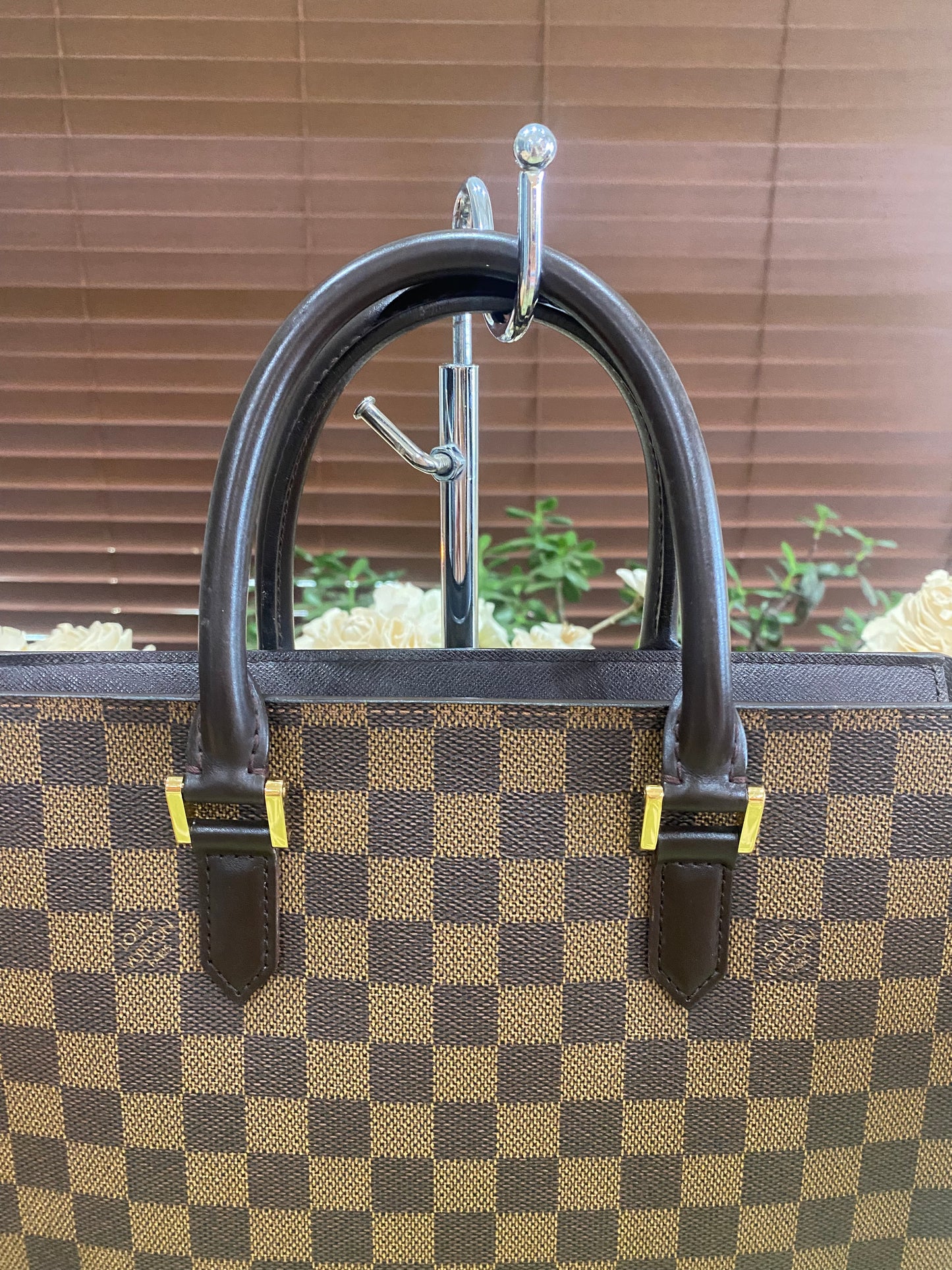 Venice PM Sac Plat in Damier Ebene