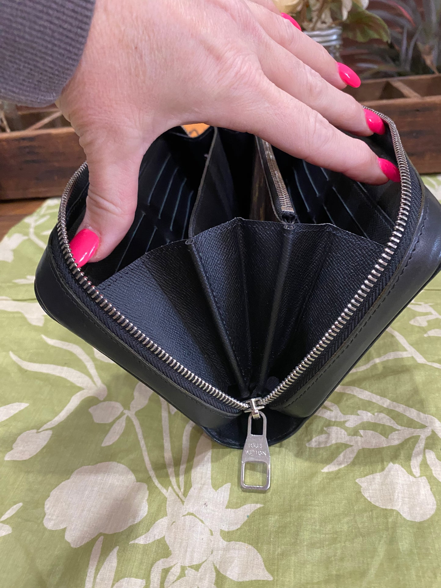Zippy XL Macassar Long Wallet