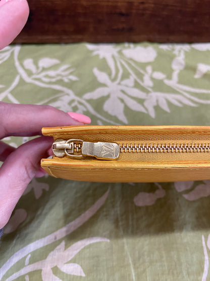 Toiletry 15 (Epi leather in Tassil Yellow)