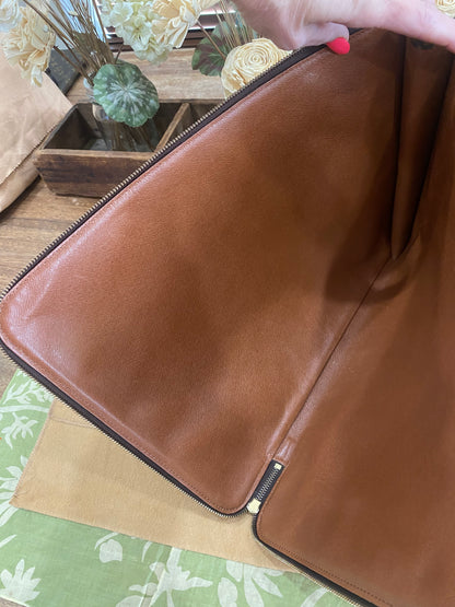 Vintage Porte Document Portfolio Clutch