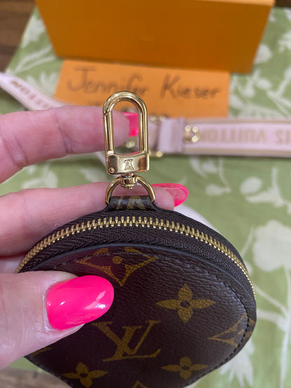NEW Jacquard Removable Adjustable Strap and Coin Pouch