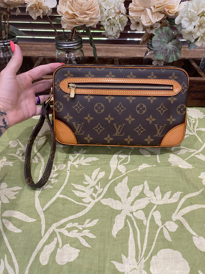Vintage Marly Dragonne Wristlet Clutch