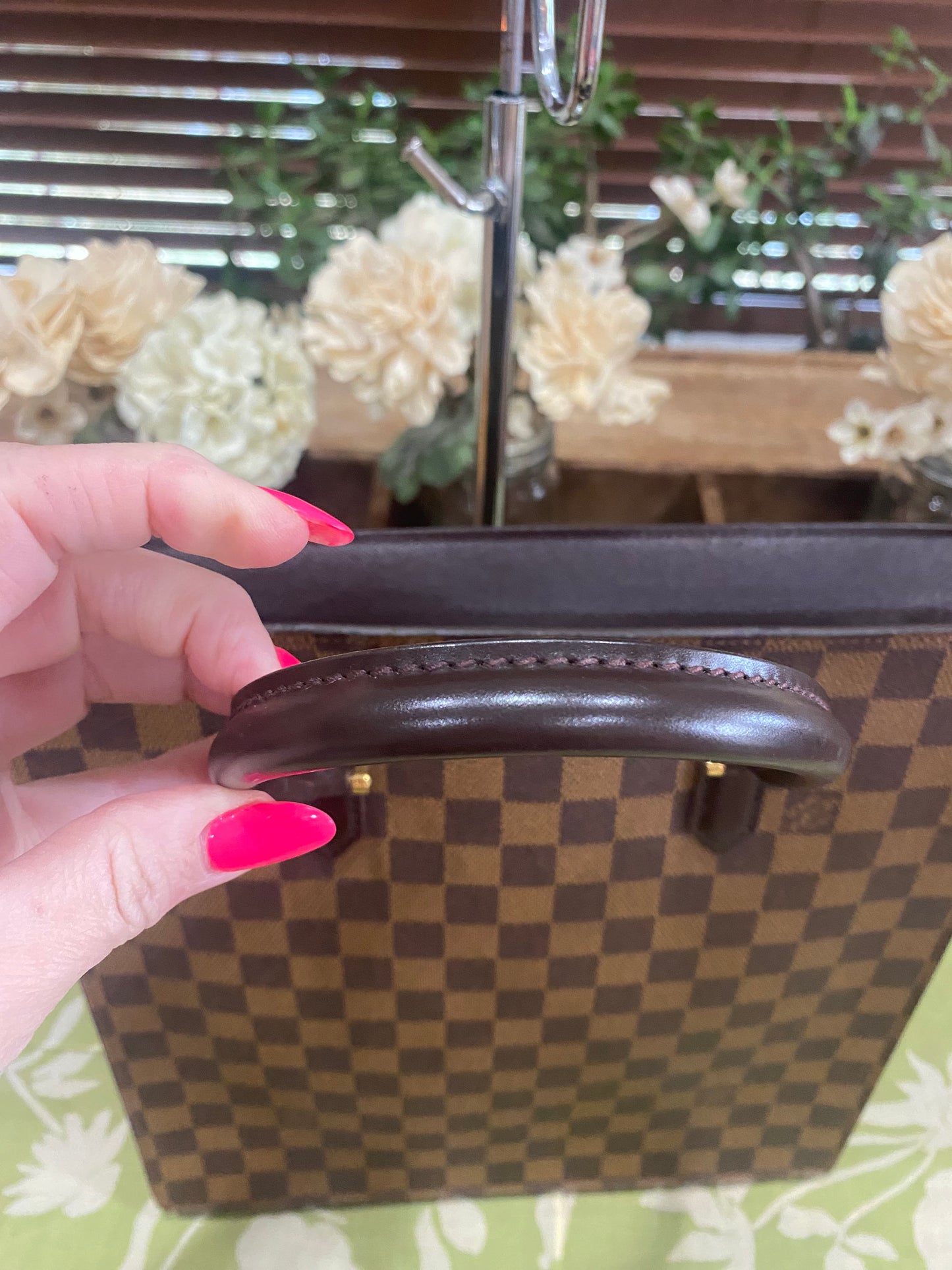 Venice PM Sac Plat in Damier Ebene