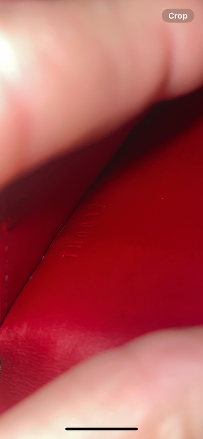 Vernis Envelope Plate Pouch (black)