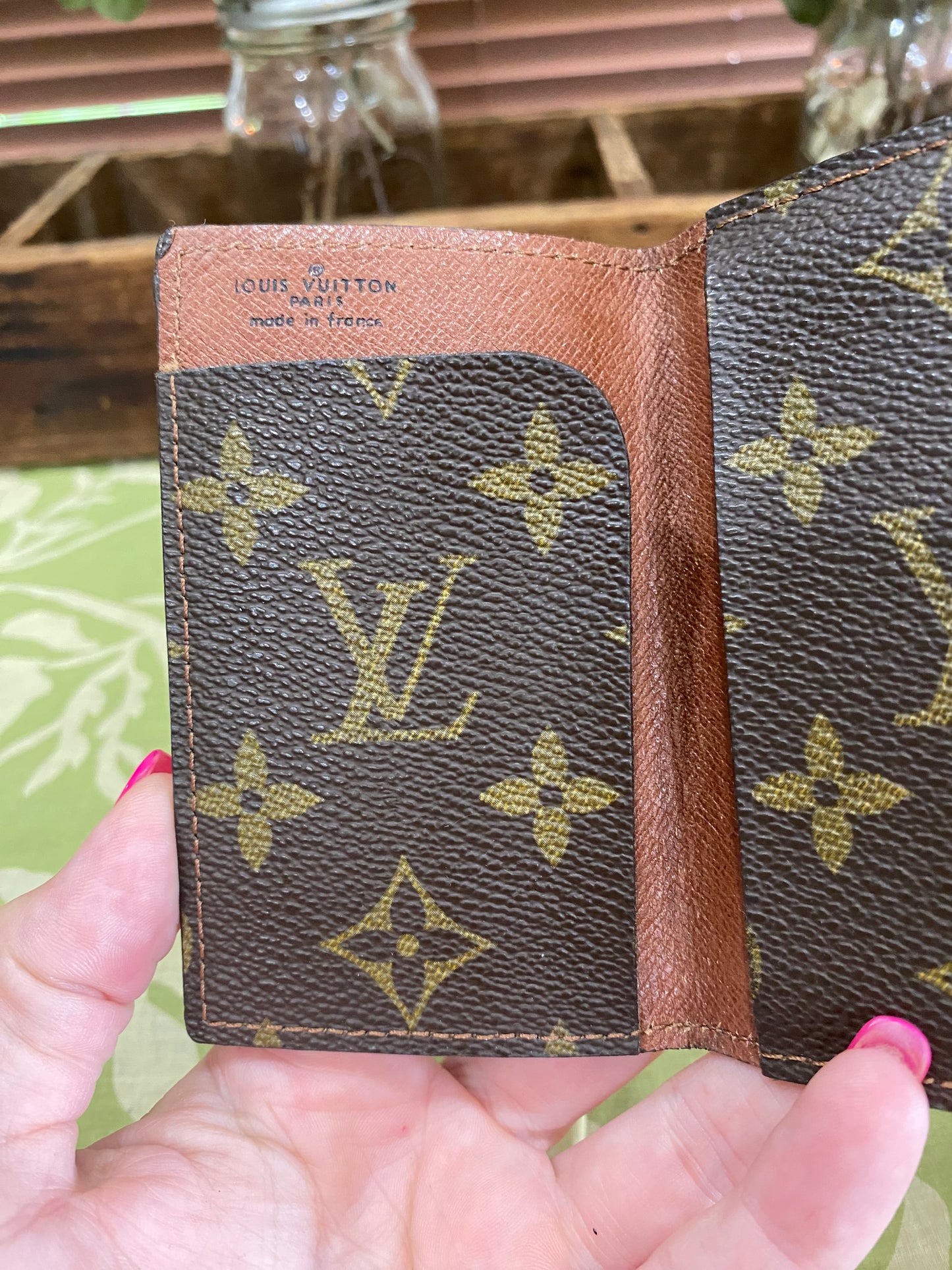 Vintage Credit Card Holder/Pocket Organizer