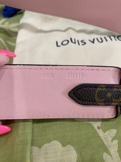 Monogram/Rose Ballerine Bandouliere Shoulder Strap