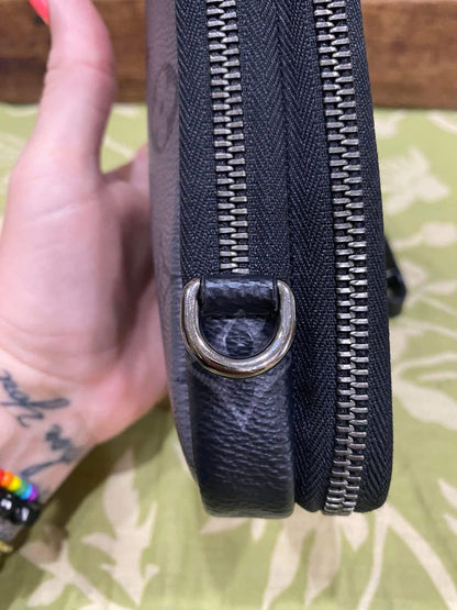 Reverse Monogram Eclipse Double Phone Pouch