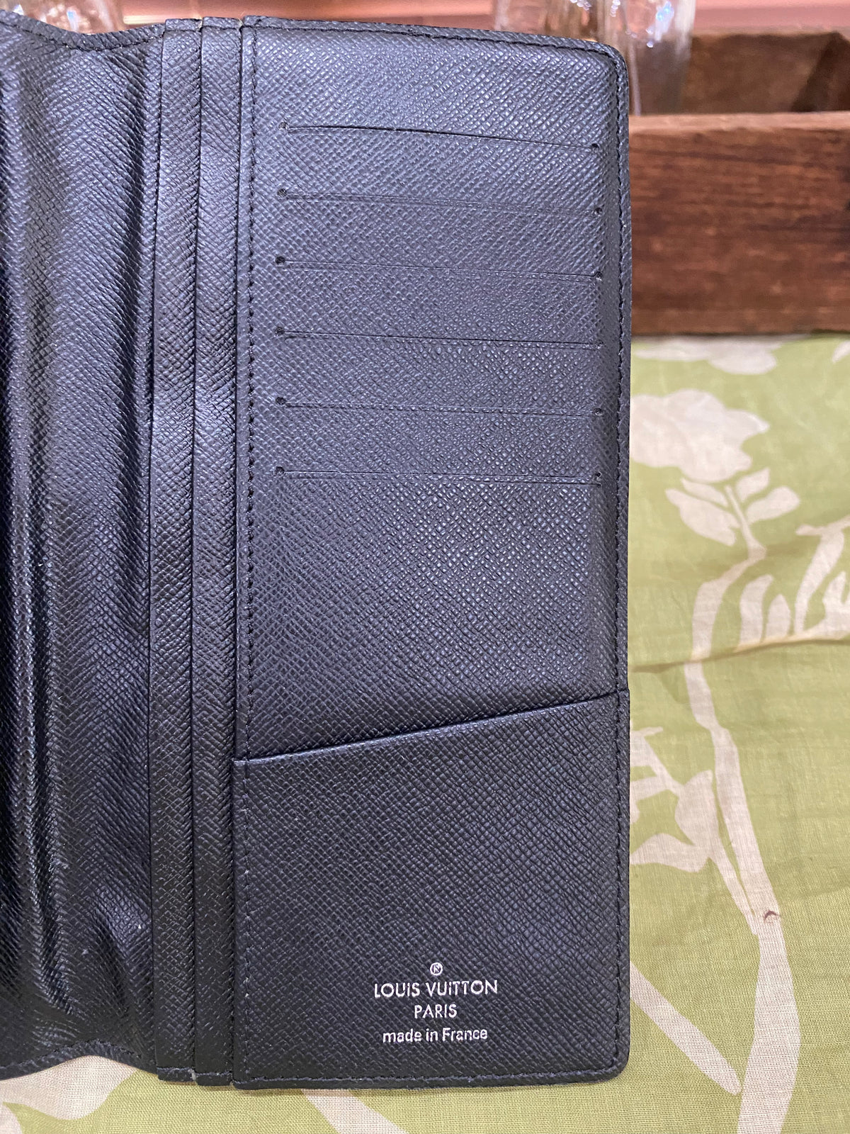 Brazza Wallet in Graphite