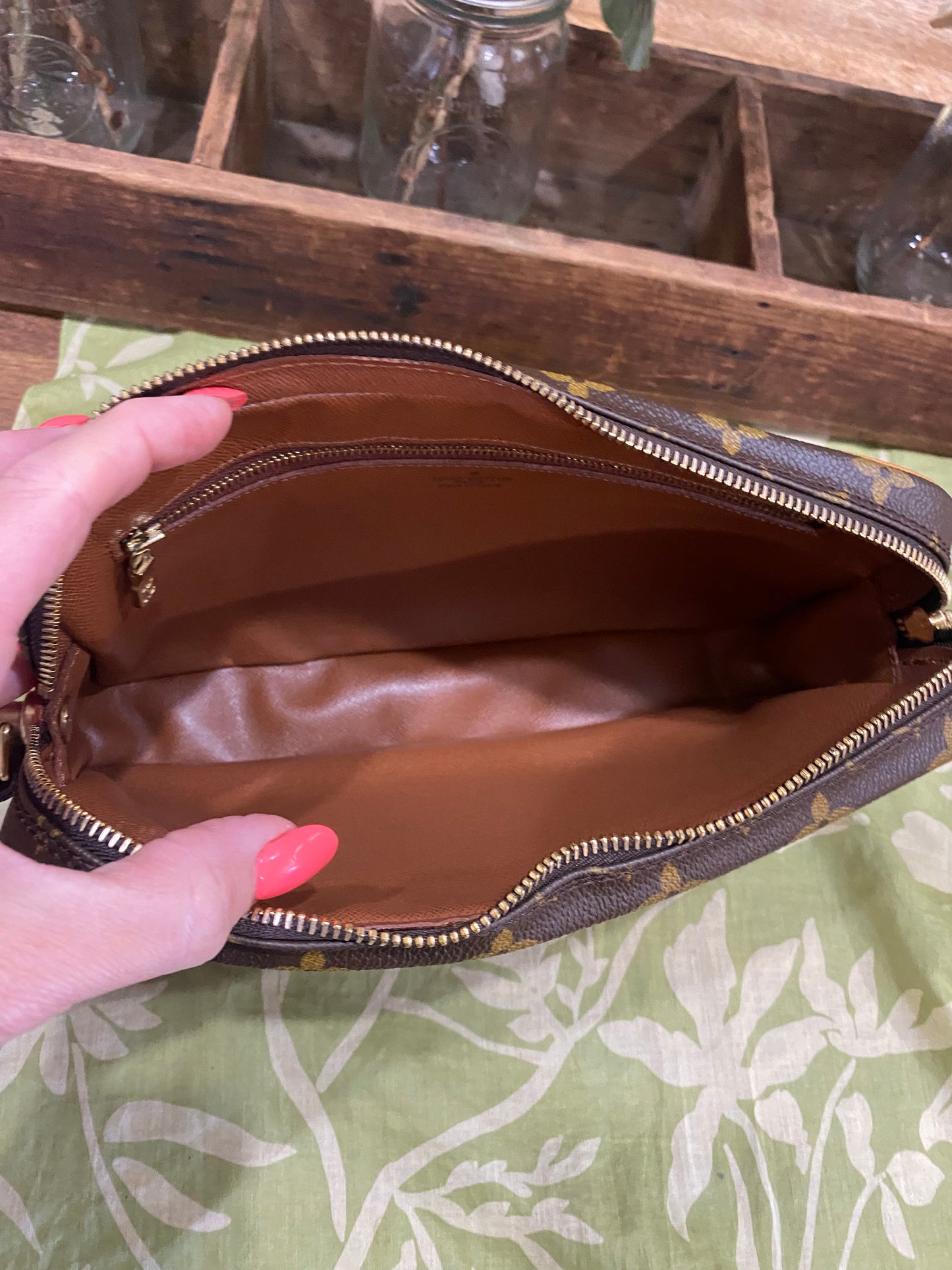 Vintage Marly Dragonne Wristlet Clutch