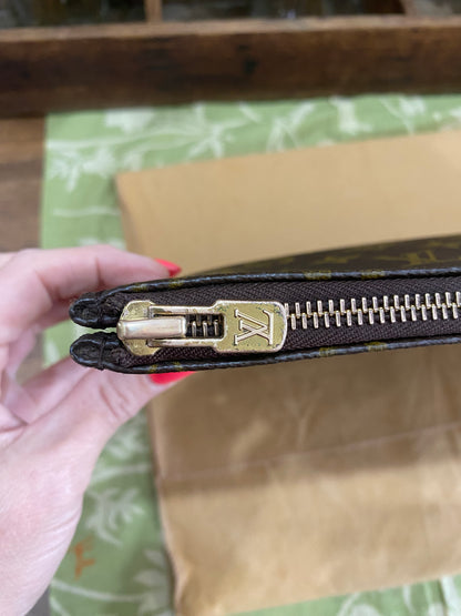 Vintage Porte Document Portfolio Clutch