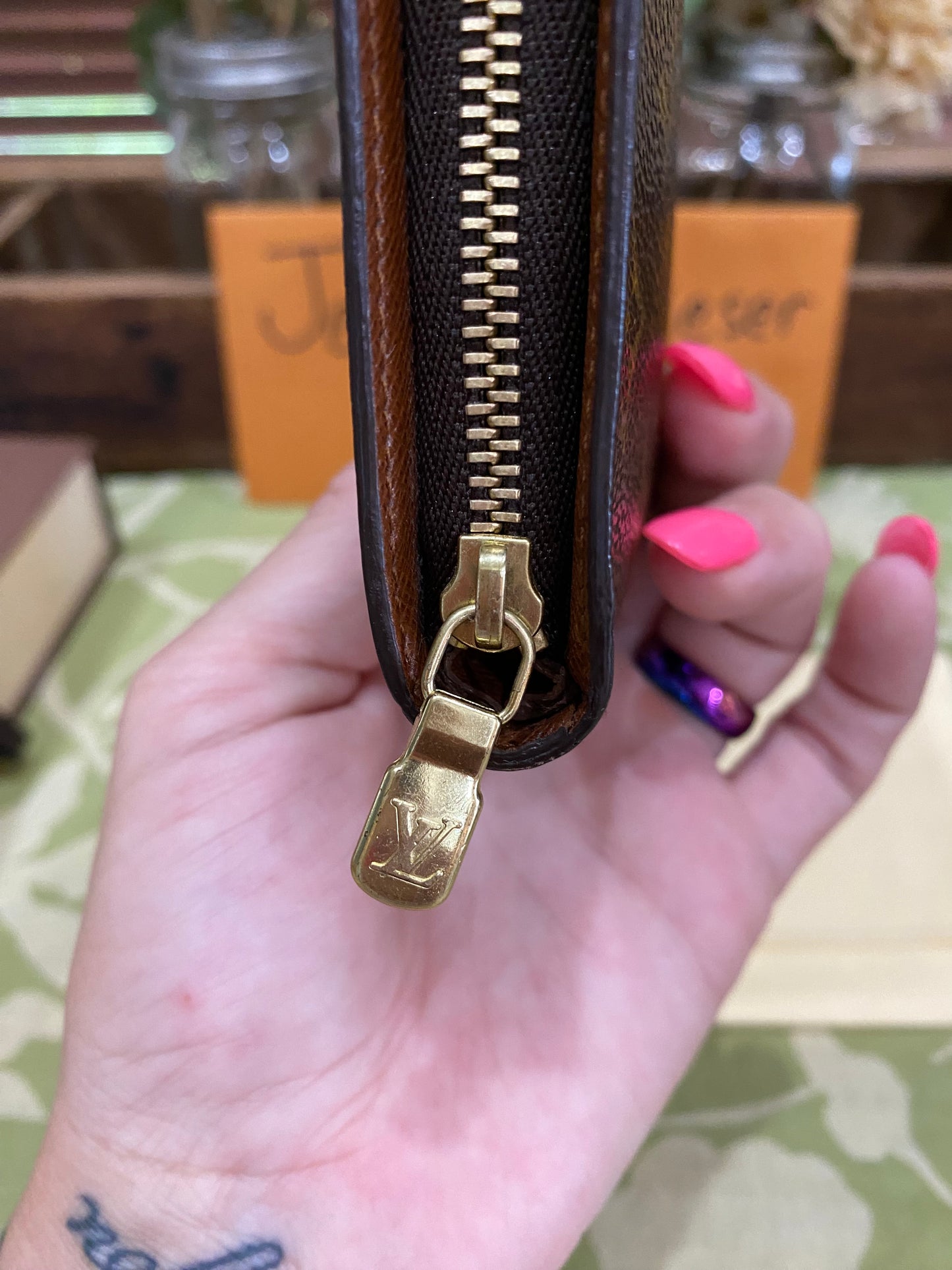 Porte Monnaie Zip Long Wallet