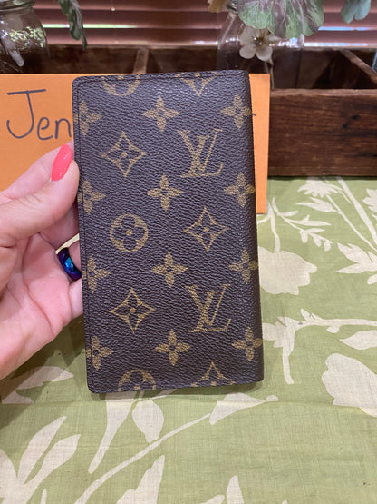 Checkbook Cover (with three credit card slots)