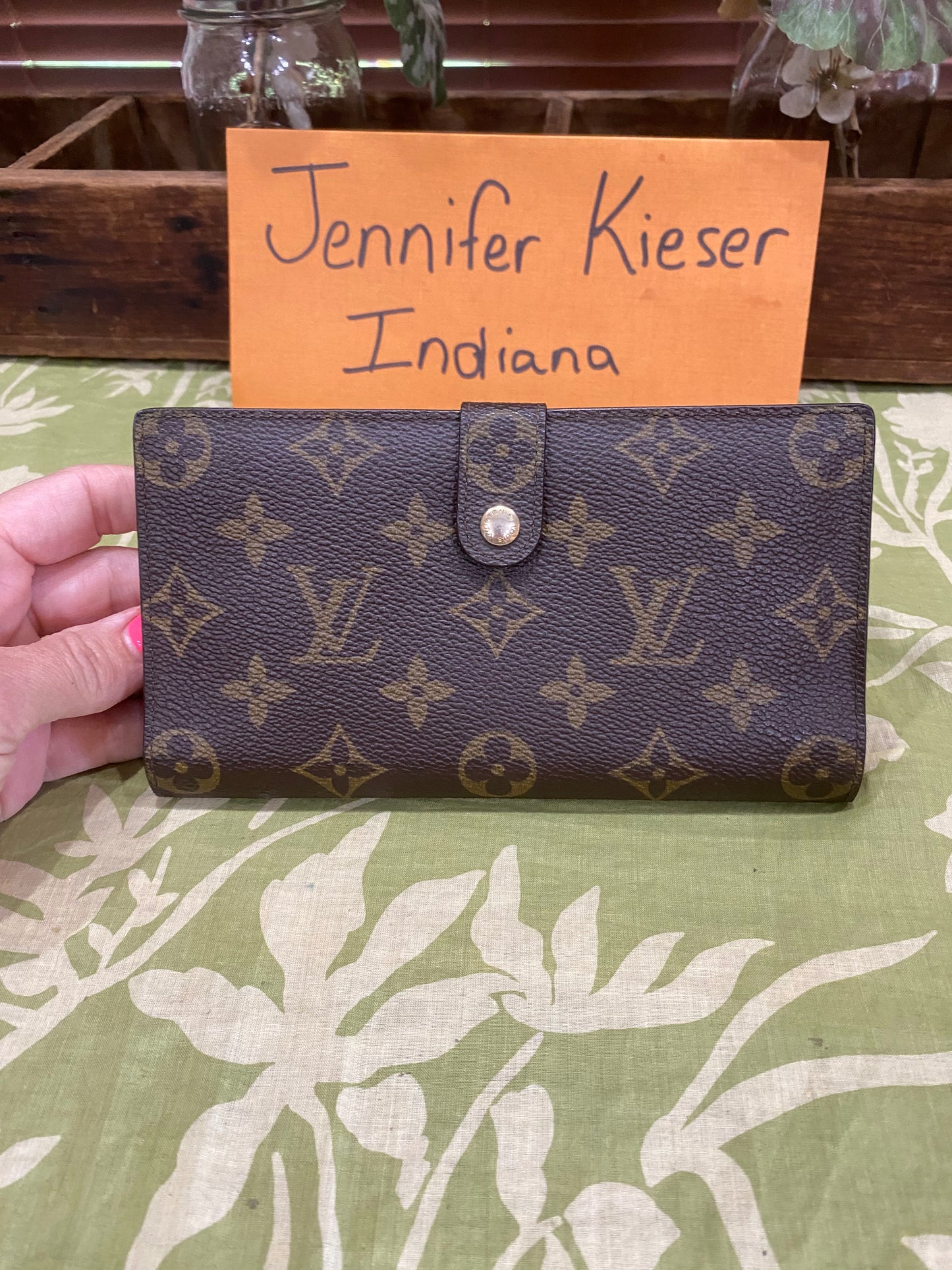 Vintage Kisslock Long Wallet