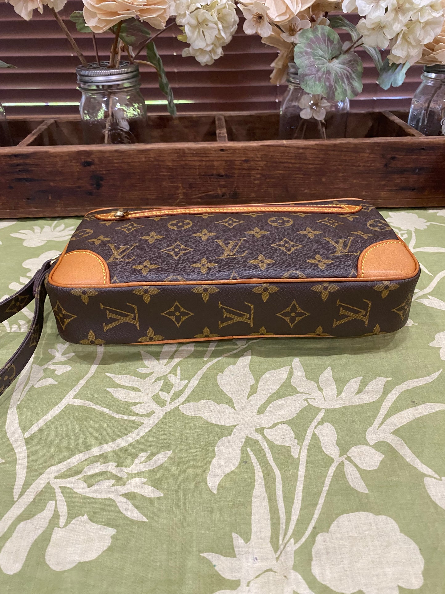 Vintage Marly Dragonne Wristlet Clutch