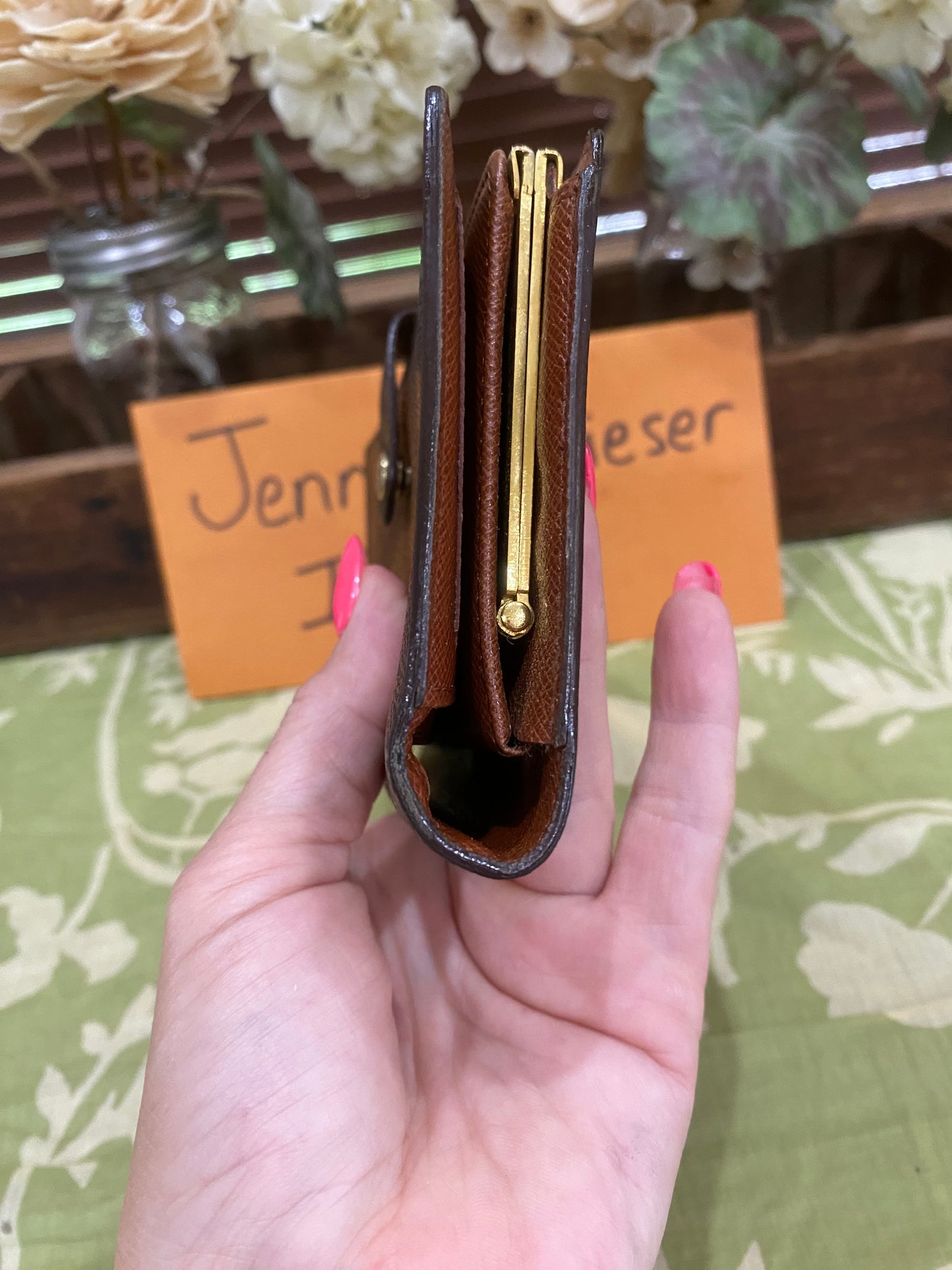 Vintage Kisslock Long Wallet
