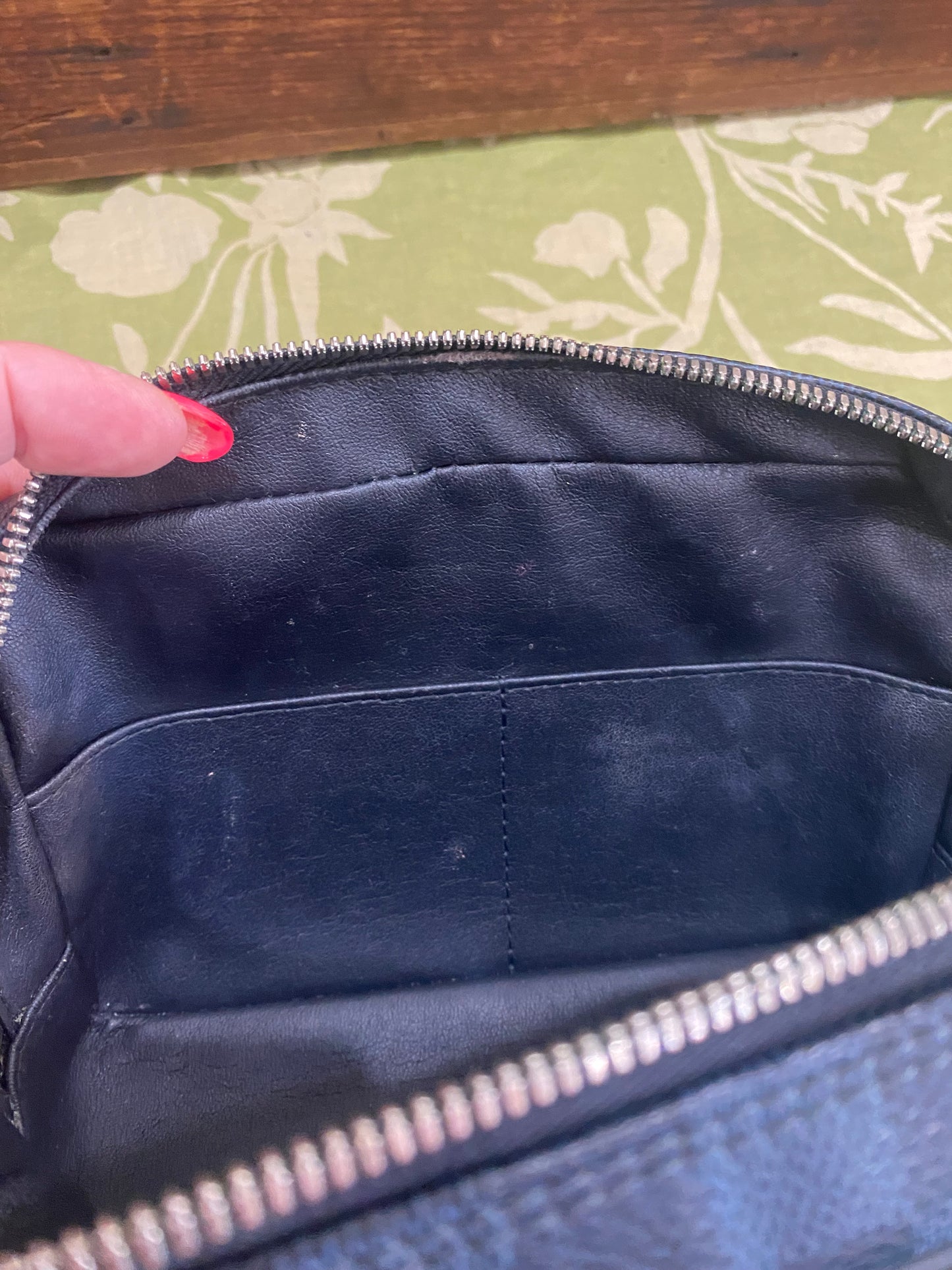 Cobalt Damier Toiletry Pouch PM